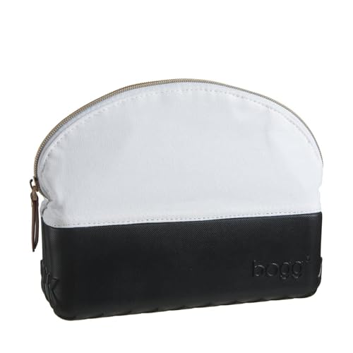 BOGG BAG - Beauty and the Bogg - LBD Black - Cosmetic Makeup Bag - 9in x 7in x 3in - Waterproof Pouch - Travel Organizer - Beauty Case