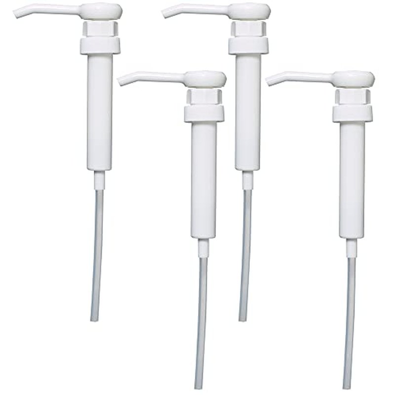 Ginger Lily Farms Premium Gallon Pump, Dispenses One Ounce Per Pump, Fits Most Standard Gallon Bottles and Containers (Pack of 4)