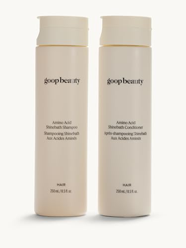 Goop Amino Acid Shampoo & Conditioner Set - Hydrating & Volumizing, Sulfate-Free