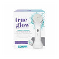 Conair True Glow Sonic Facial Brush Kit, Waterproof and Rechargeable with 2 Brush Heads and Cosmetic Storage Pouch