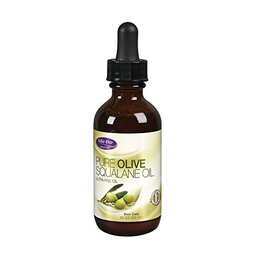 Olive Squalane Oil - Lightweight Facial Moisturizer for Dry Skin, 2oz