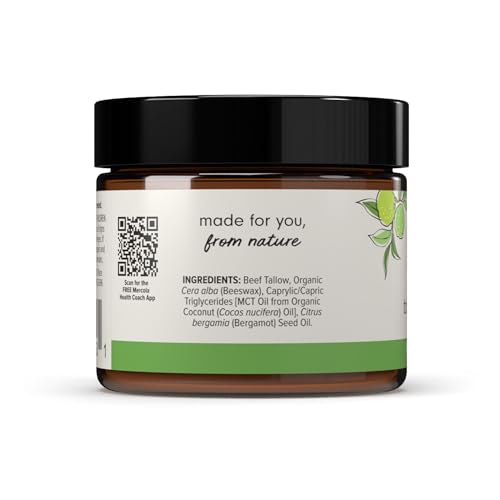 Hand Moisturizer Balm with Beeswax & MCT Oil - Natural Hand Care, 2 oz