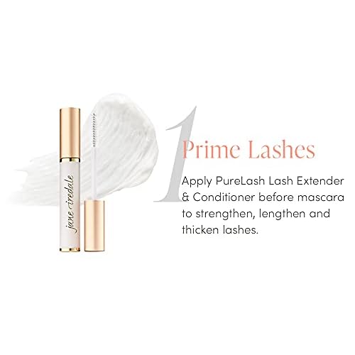 jane iredale PureLash Lash Extender & Conditioner, Mascara Primer Strengthens, Lengthens and Thickens Eye Lashes, For Eyelashes and Eyebrows