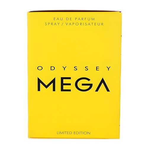 Armaf Odyssey Mega Edp Spray for Men 3.4 oz - Bold Woody Spicy Fragrance - Variation of THIS listing