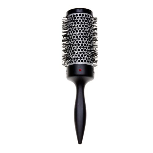 Denman Large Thermo Ceramic Hourglass Hot Curl Brush – Hair Styling Tool for Blow-Drying & Defined Curls