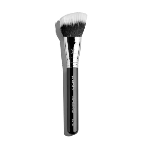 Air Contour & Blush Makeup Brush - Soft Angled Bronzer Brush for Face