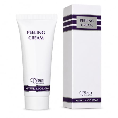 Dinur Cosmetics Exfoliating Peeling Cream 2.5 oz - Gentle Dead Cell Removal, Clearer Skin - Pack of 1