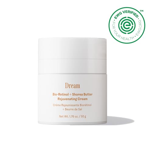 Three Ships Dream Bio-Retinol & Shorea Butter Face Moisturizer - Hydrating Night Cream for Sensitive Skin
