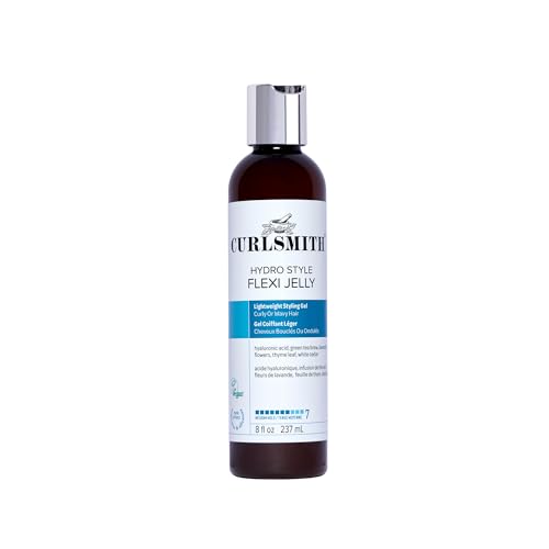 CURLSMITH Hydro Style Flexi Jelly Hair Gel - Medium Hold, 8 Fl Oz