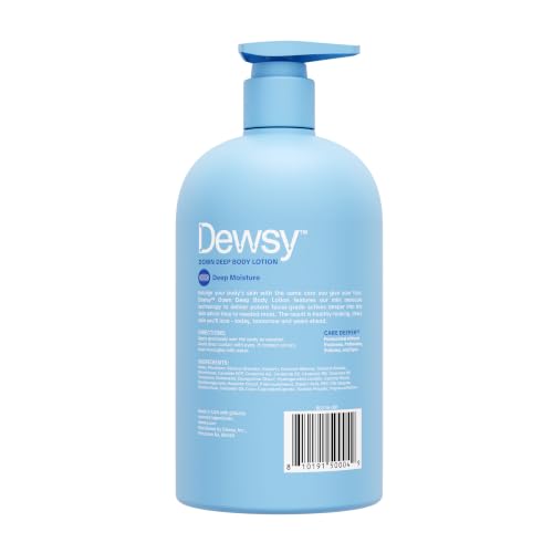 Dewsy Ceramide Body Lotion for Dry Skin, Fresh Clean - 16 oz