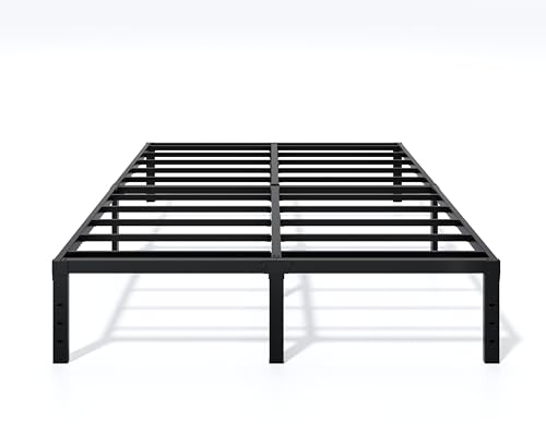 Metal Bed Frame California King 14 Inch Heavy-Duty Platform Bed No Box Spring Needed