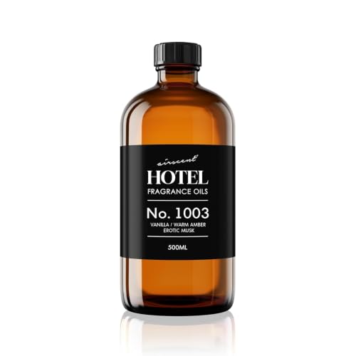 AirScent Hotel Diffuser Oil 16.9 Fl Oz No. 1003 Vanilla Warm Amber Musk