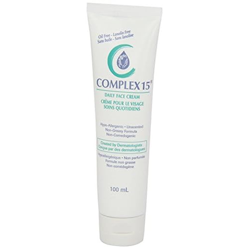 Complex 15 Daily Face Cream, 3.4 Ounce (Pack of 5)
