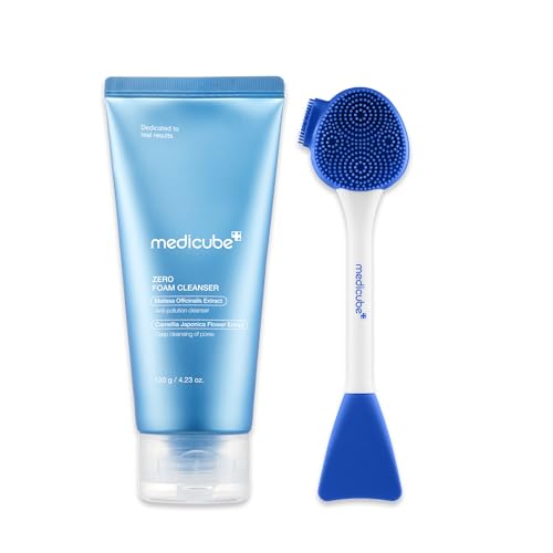 Gentle Pore Cleansing Set with Zero Foam Cleanser and Pore Brush