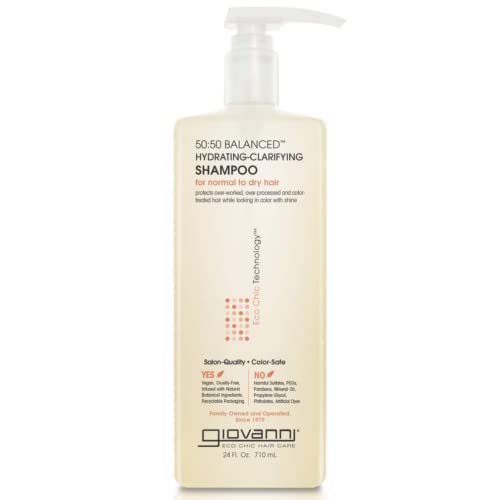 Hydrating Clarifying Shampoo with Rosemary - 24 Fl Oz - Balanced Hair Care