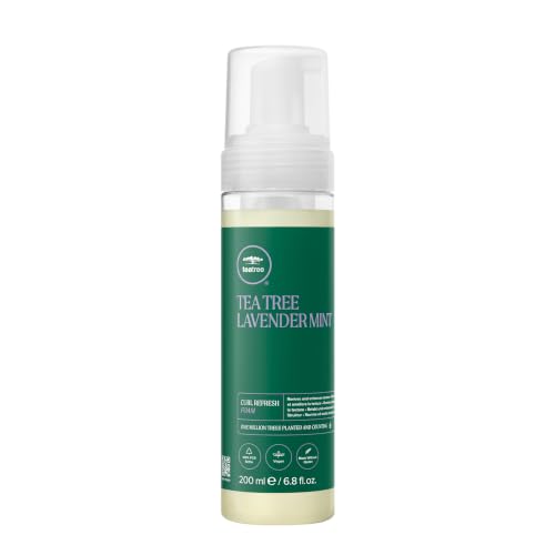 Curl Refresh Foam for Coarse Curly Hair - Lavender & Mint, 6.8 fl oz
