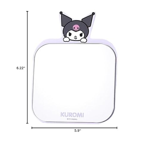 Everyday Delights Kuromi Vanity Makeup Table Mirror - Purple