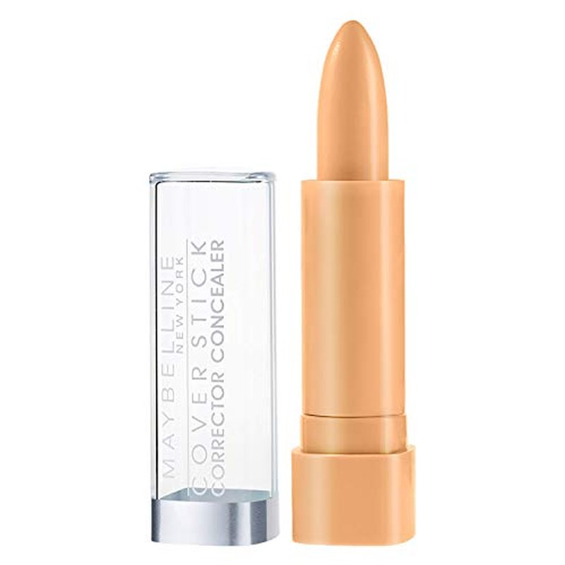 Maybelline New York Cover Stick Corrector Concealer Ivory and Medium Beige, 0.16 oz. Each