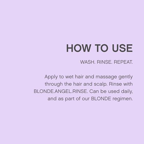 Kevin.Murphy Blonde.Angel.Wash Purple Shampoo 8.4 Fl Oz Pack of 2 - Color Safe & Hydrating