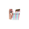 6 Pack Eyebrow Razor for Women & Men Face Precision [Japanese Blades] Shaper Trimmer with Cover Short Head & Gel Handle for Shaping, Disposable Men Facial Hair Remover & Shaving Tool Peach Fuzz