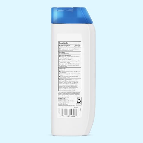 Amazon Essentials 2-in-1 Dandruff Shampoo & Conditioner - Gentle, pH Balanced, 12.5 Fl Oz (Pack of 6)