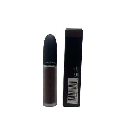 MAC Cosmetics Powder Kiss Liquid Lipcolour - 955 Chestnut (Deep warm brown) .17 oz / 5 ml