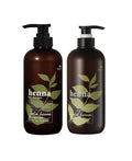 COSMOCOS Henna Hair Shampoo & Rinse Set 700ml - Nourishing, Strengthening, Repairing