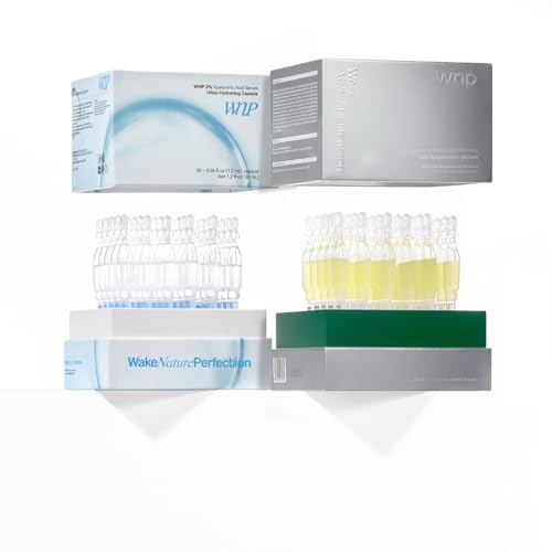 WNP Hydration & Repair Skincare Set ? Hyaluronic Acid + Oil Suspension Serum + Electric Eye Cream Massager for Deep Moisture, Anti-Aging & Brightening | For Dry & Sensitive Skin