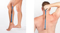 Extended Reach Back Hair Removal Razor with 4 Cartridges – Foldable Body Shaver for Men Women