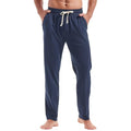 Amy Coulee Men's Navy X-Large Cotton Yoga & Workout Sweatpants with Pockets