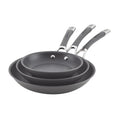 Circulon Radiance 3-Piece Hard Anodized Nonstick Frying Pan Set - Skillet Set