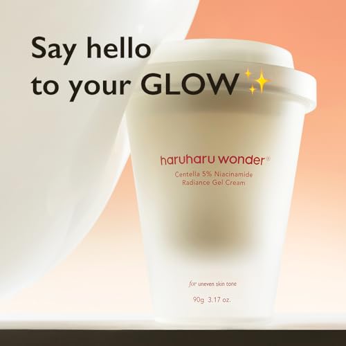 Haruharu Wonder Centella 5% Niacinamide Radiance Gel Cream 3.17 fl oz – Hydrating, Soothing, Vegan Skincare