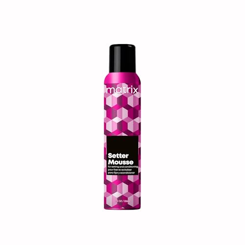 Matrix Setter Mousse - Volumizing Hair Styling Foam for All Hair Types, 11.3 Fl Oz