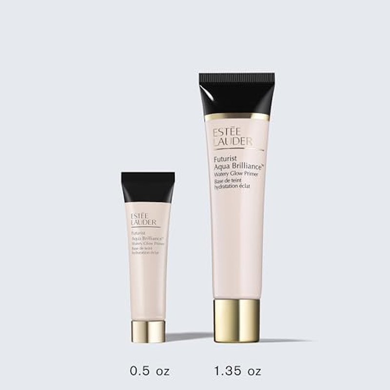 Est?e Lauder Futurist Aqua Brilliance Watery Glow Makeup Primer with Hylauronic Acid for Triple Moisture
