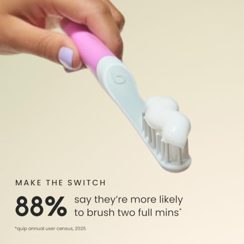 Electric Toothbrush for Adults with Extra Brush Head – Lavender