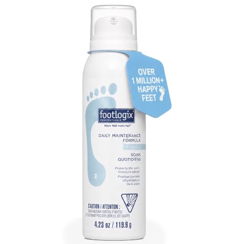 Footlogix Urea Foot Moisturizer Mousse for Dry & Callused Feet 4.23 oz
