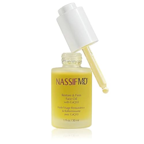 NASSIFMD Face Oil with CoQ10 - Firming Hydrating Anti-Aging Treatment