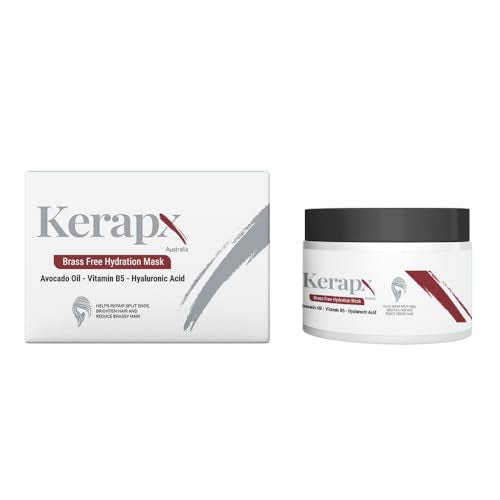 Brass-Free Hydrating Hair Mask for Deep Moisture & Repair - 4.76 fl oz
