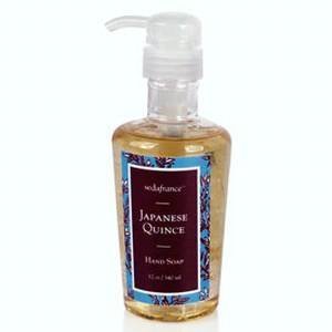 Liquid Hand Soap with Japanese Quince Scent - 12 oz Dispenser