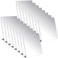 16-Piece Countertop Mirror Set - Large 8.5x9 Inch Freestanding Acrylic Table Mirrors for Home & Office - Variation of THIS listing