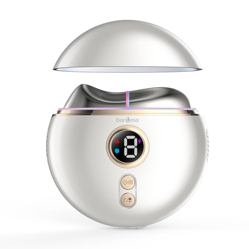 DAROMA Electric Gua Sha Tool - Dual-Mode Facial & Body Massager with 9 Temperature Settings