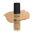 L.A. Girl Pro Matte Foundation, Beige, One Size