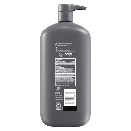 Dove Men Plus Care Antibacterial Body and Face Wash with Pump - 30 fl oz Pack of 2