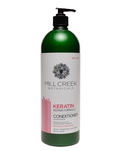 Mill Creek Keratin Conditioner 32 oz - Hydrating Hair Repair & Strengthening