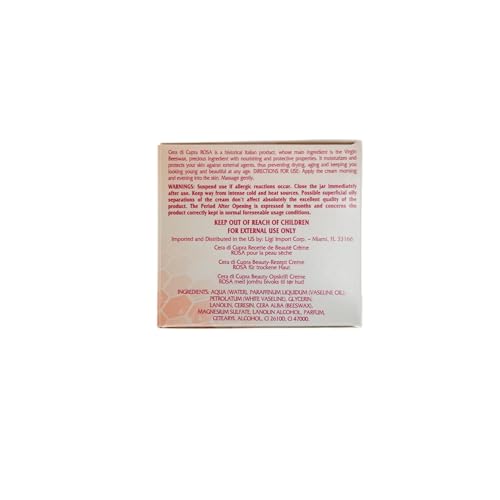 Moisturizing Face Cream for Dry Skin - 3.4 Fl Oz - Nourishing Italian Skincare