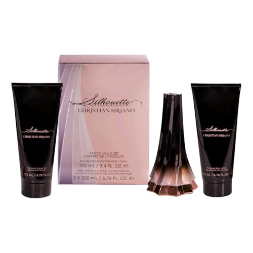 Christian Siriano Gift Set Silhouette 16.8 Fl Oz - Eau de Parfum, Body Lotion & Shower Gel