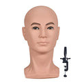BLTYXT L30GT PVC Male Mannequin Head for Display, Training & Salon Use