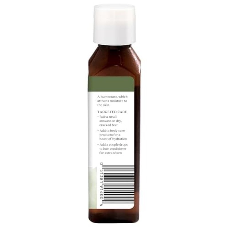 Aura Cacia Organic Skin Care Oil, Vegetable Glycerin, 4 Fluid Ounce