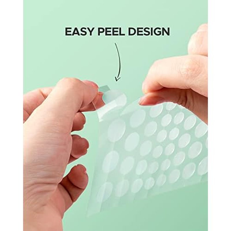 Acne Pimple Patch (180 Counts 4 Sizes), FSA Eligible Invisible Hydrocolloid Acne Patch with Tea Tree Oil & Calendula Oil, Acne Spot Patch Zit Patches for Face