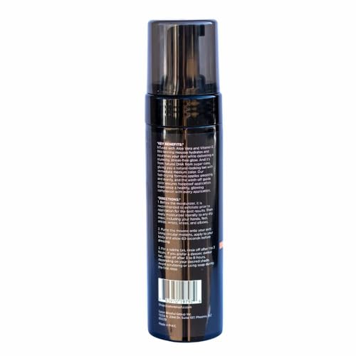 Self Tanning Mousse, MEDIUM - 6.76 Fl oz - Infused with Vitamin E and Aloe Vera